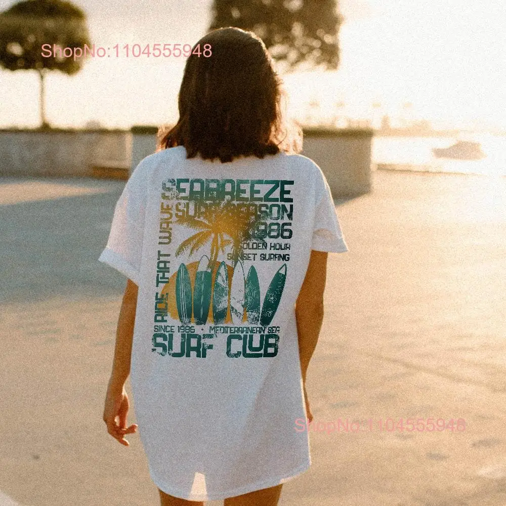 

Рубашка для серфинга в стиле ретро, модные пляжные рубашки большого размера, эстетический подарок для серфинга Sailawayonline с длинными или короткими рукавами