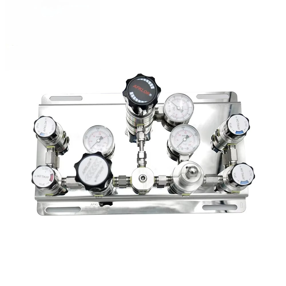 Inlet 3000 psi Outlet 200 psi Gas CO2 Stainless Steel 1/4, Pressure Regulator