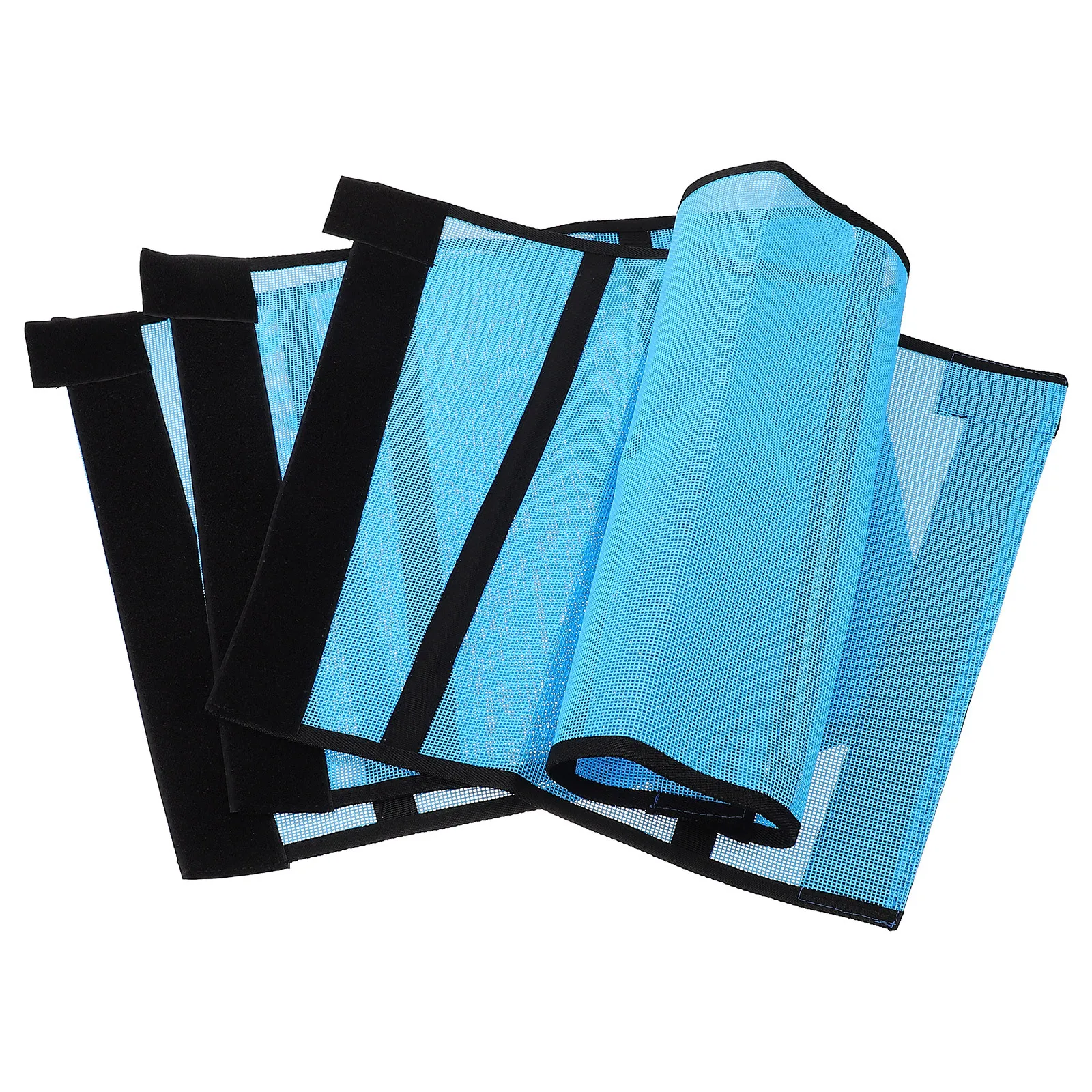 4 قطع من الأحذية الشبكية لحماية ساق الحصان، أحذية احترافية قابلة للتنفس، غطاء شريط دعم متين، ملحقات الحيوانات #5