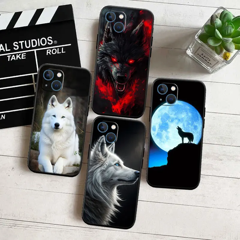IO5 Animal Wolf Phone Case for Motorola Moto Edge 60 60s 70 G86 G56 G54 E14 G04S G45 G54 G64 Pro Power Neo Fusion view 6