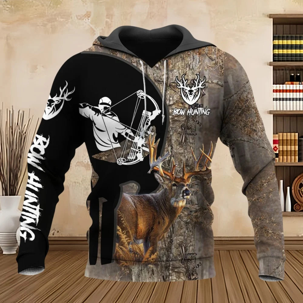 New in Sweatshirts Spring Autumn Maple Leaf Camouflage 3D Prin Pullovers Hoodie Outdoor Fishing Camping Hunting Hooded Clothes