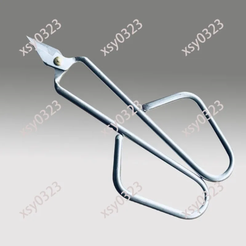 

Lampworking Precision Scissors, Pointed Mouth K-type Bubble Diamond Scissors, Duckbill Trimming Tool for Glass Craft