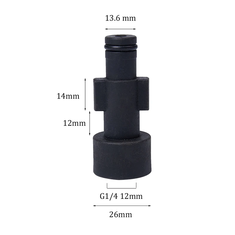 Tools Washer Adapter Parts Replacement High Pressure Car Plastic Foam Nozzle Washing Machine Convenient Useful