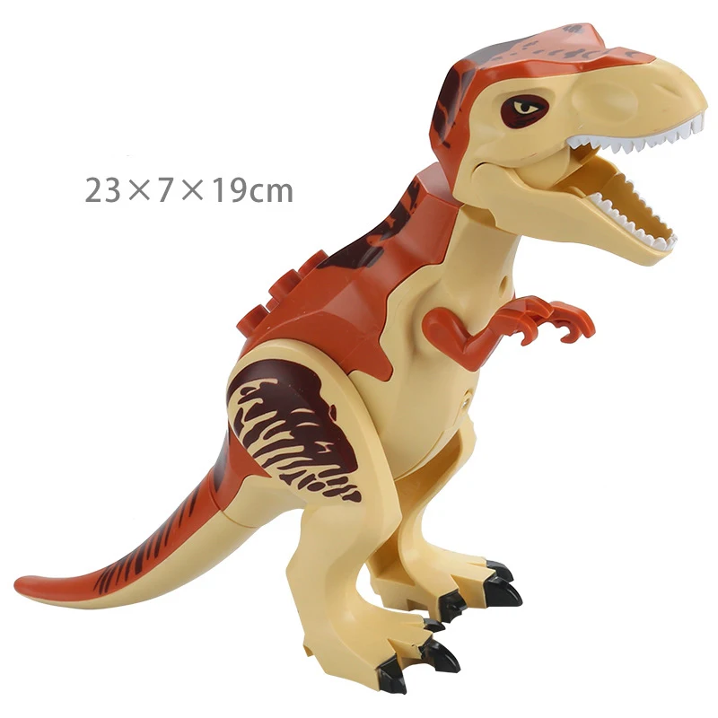 Compatible Big Building Blocks Animal Dinosaur Tyrannosaurus Pterosaur Accessories Large Bricks Kids Assembly Toys Party Gifts