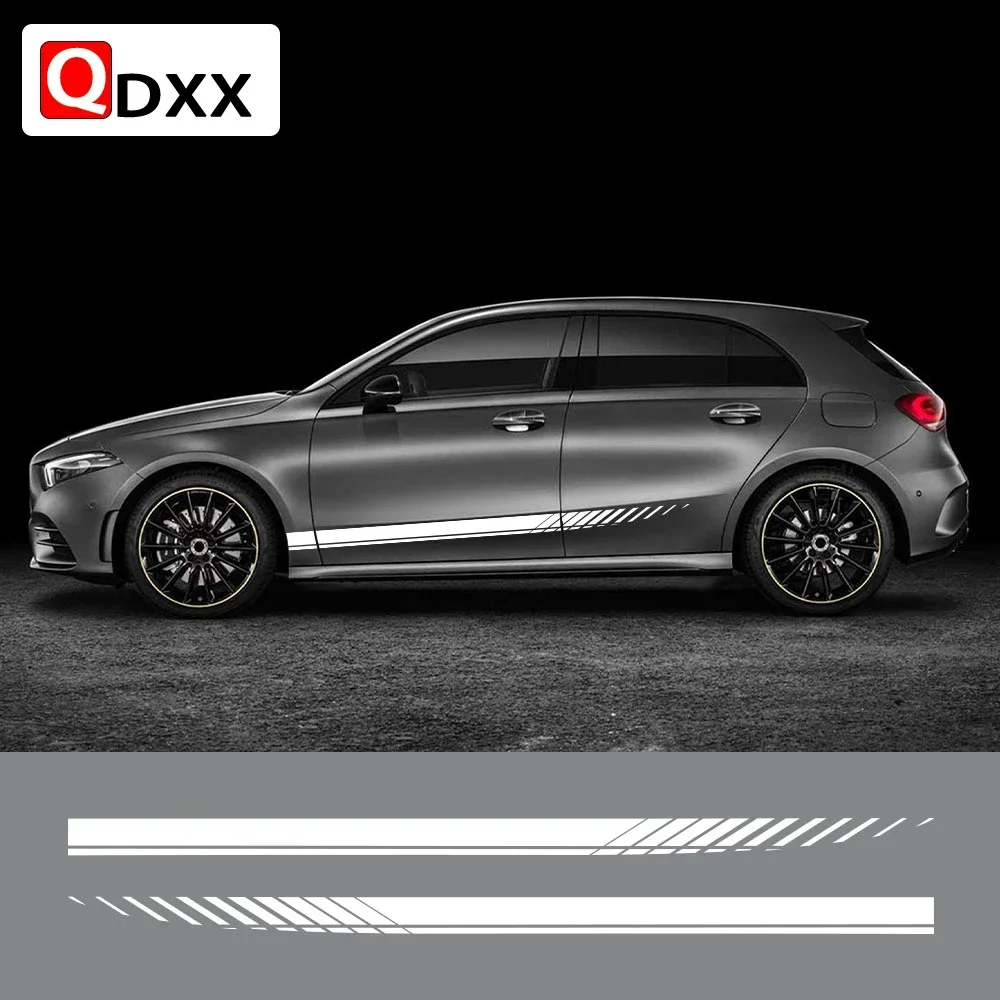 

2 шт. наклеек на боковые двери автомобиля для Mercedes Benz G63 ML G350d G500 GLA GLA43 GLB GLC GLC43 GLE GLE63 GLK GLS GLS63, автомобильные аксессуары