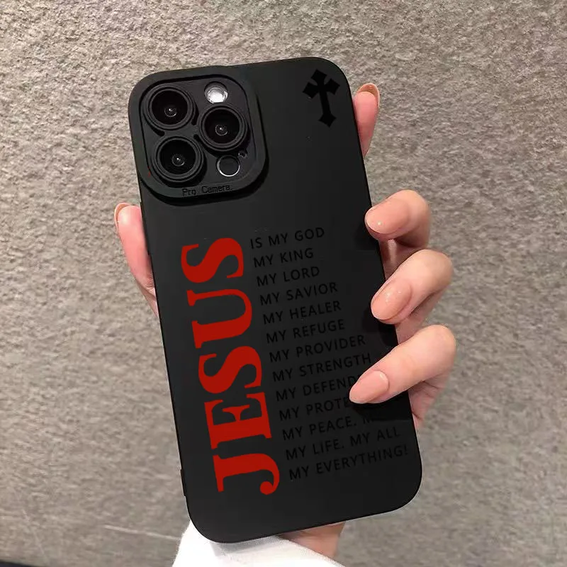 

Pop Slogan Pattern Matte Silicone Phone Case For IPhone 17 16 15 14 13 12 11 Pro Max Air XS X XR 7 8 Plus 16E Soft Shockproof Co