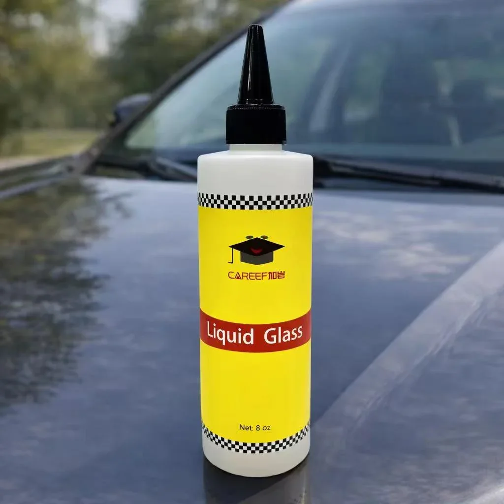 CAREEF 240ml Liquid Glass Coating: Restores Faded Paint, Reduces Swirl Marks, High-Gloss Protective Shield