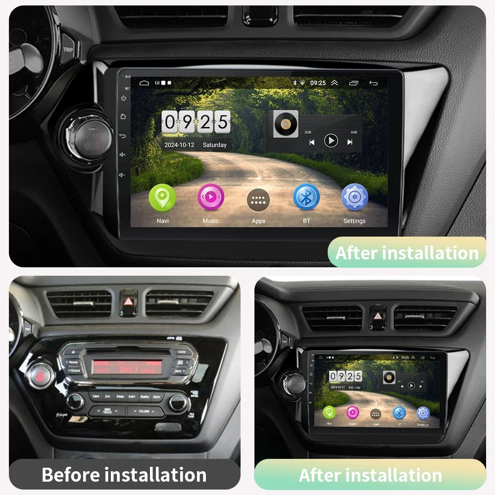 

Android 13 4G+WiFi Car Radio Multimedia Player GPS Navi for Kia RIO 3 4 2011 2012 2013 2014 2015 - 2020 Stereo Head Unit Carplay