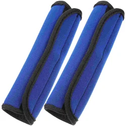 Almohadilla de mancuerna antideslizante para barra Horizontal de 2 piezas, manga de poliéster, equipo de gimnasio para levantamiento de pesas, accesorios protectores