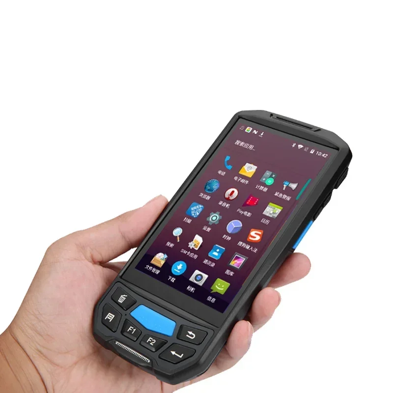 

Keyboard 4G Android 7.0 Paypass Certified Mobile Payment POS Terminal Camera 800W