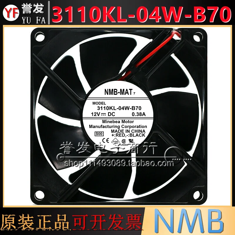 NIEUWE ORIGINELE 3110KL-04W-B79 12 V 0.38A 8025 80x80x25mm KOELVENTILATOR RADIATOR