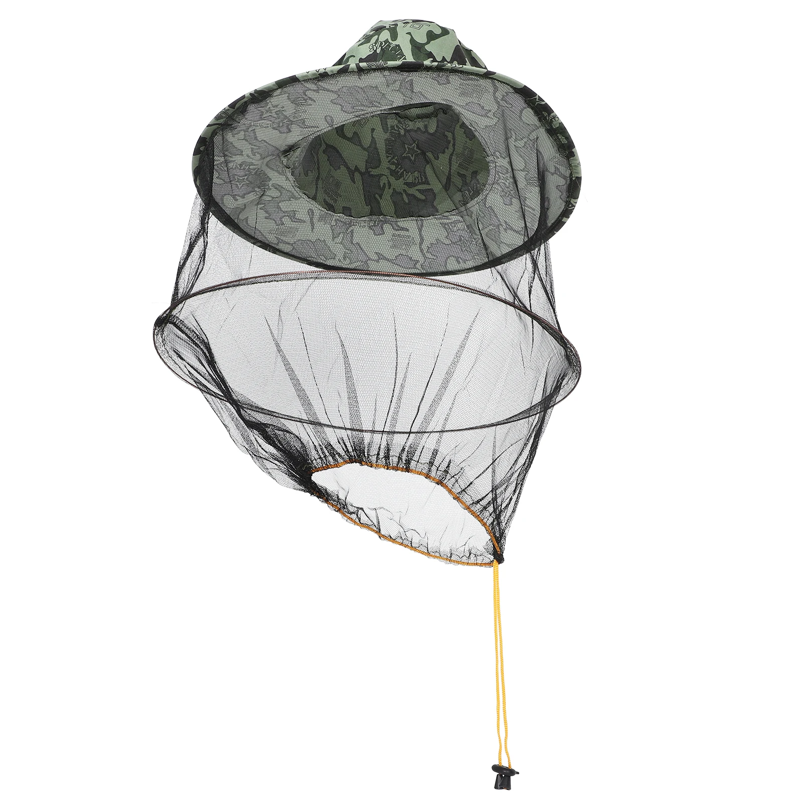 

Fishing Hat Sun Protection Uv Resistant Beekeeping Neck Flap Face Cover Outdoor Adventure Wide Brim Mosquito Head Net Durable