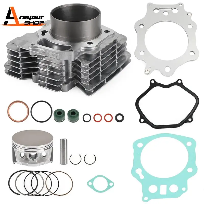 CYLINDER PISTON GASKET TOP END KIT Fit for Honda Foreman 450 TRX450 S ES 98-04