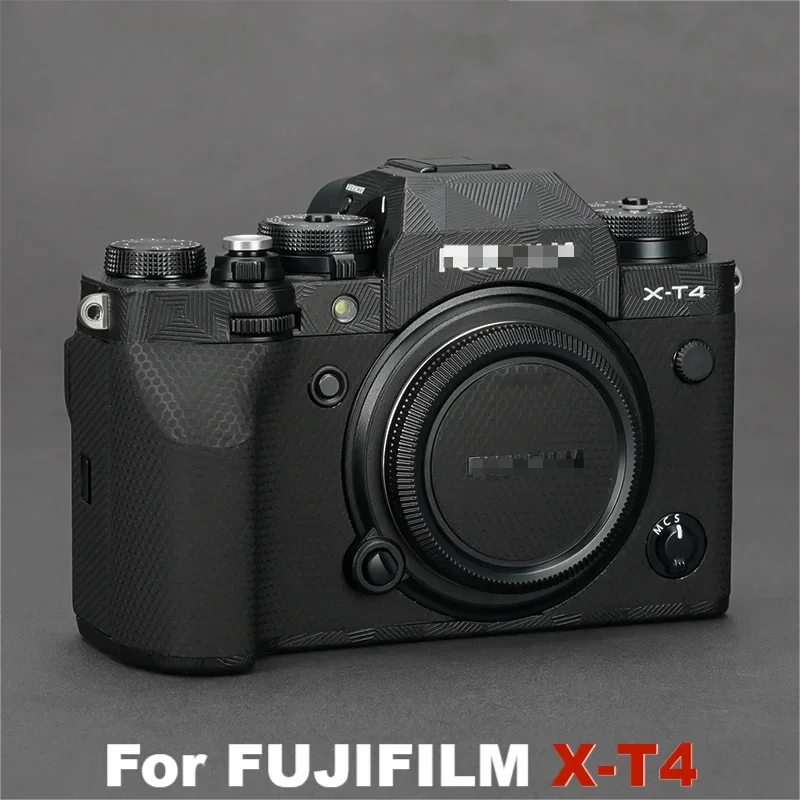 For FUJIFILM X-T4 Camera Body Sticker Protective Skin Decal Vinyl Wrap Film Anti-Scratch Protector Coat