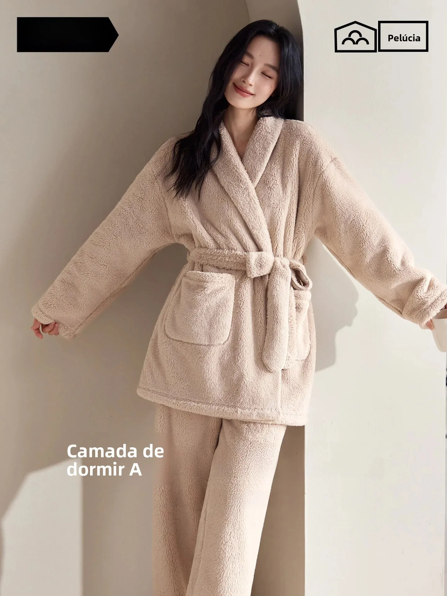 bata-de-dormir-de-forro-polar-coral-grueso-para-mujer-conjunto-de-dos-piezas-de-ropa-de-casa-sencilla-de-color-liso-para-oto