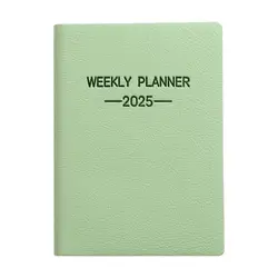 A6/A7 2025 Agenda Book English To Do List 2025 Planner Notebook with Calendar Morandi Color To Do List English Notepad