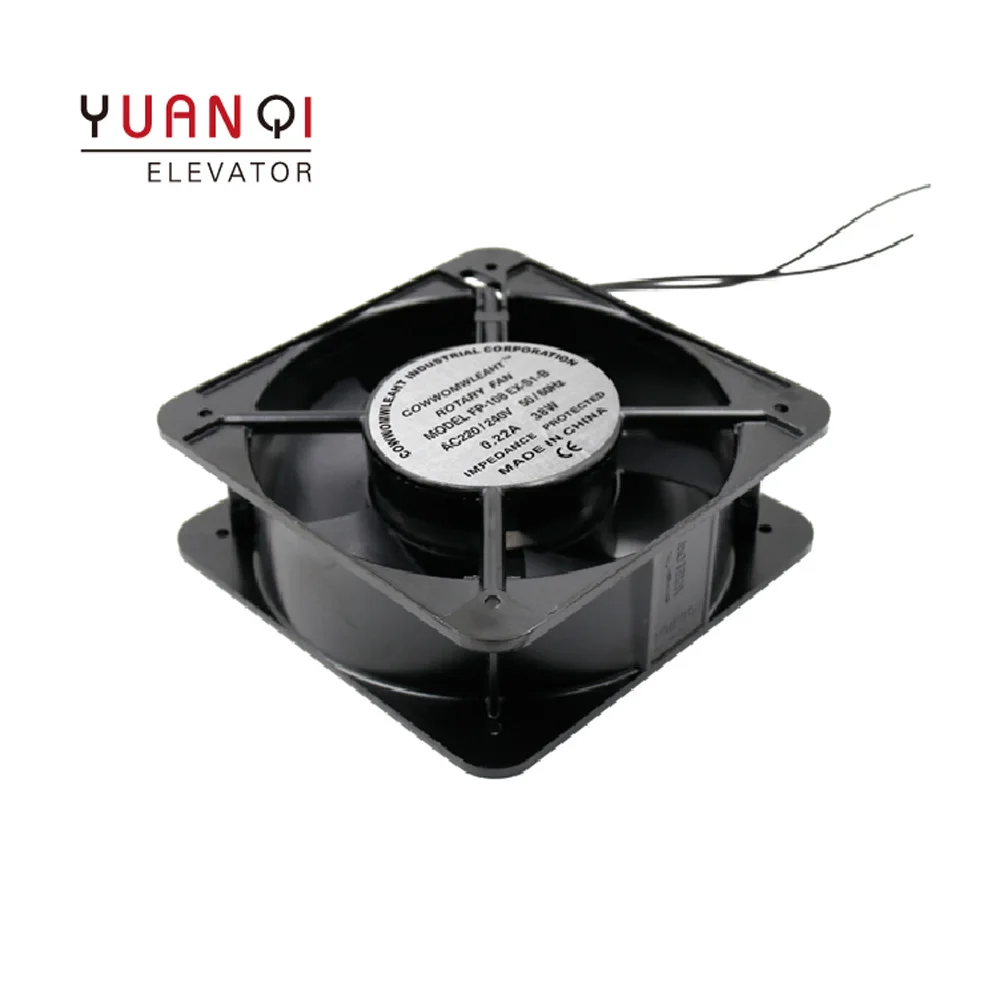 

Yaunqi Elevator Cabinet Cooling Axial Flow Fan FP-108EX-S1-B AC220V 380V 150*150*50m