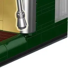 

Retro Coffee Machine Micro Building Block Puzzle Children's Bricks Block Toys for Kids Christmas Gifts New Year Party Home Decor