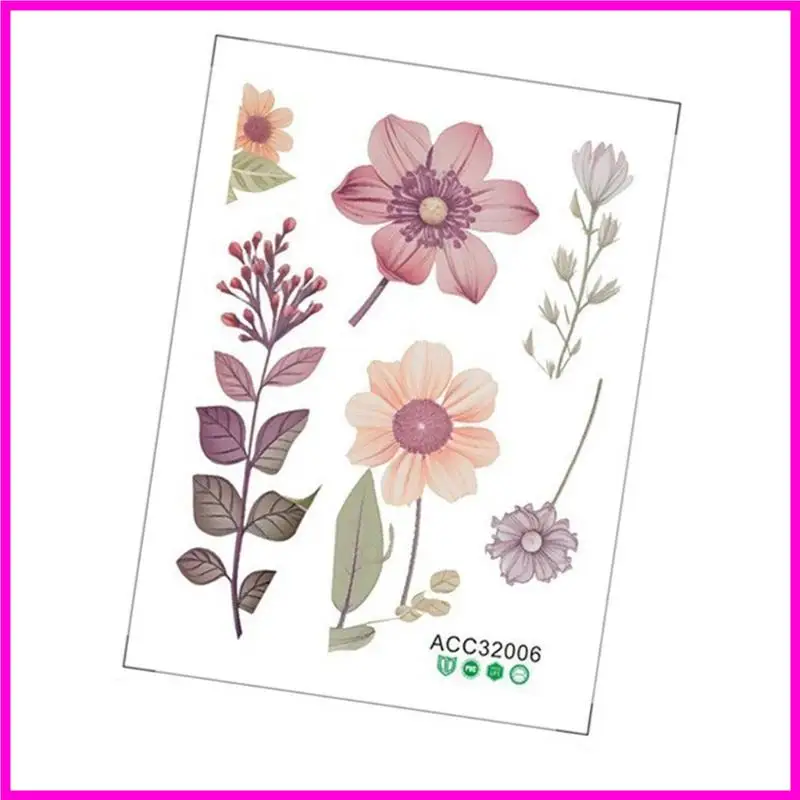 57be Lively Flower Walles Switches Наклейка поднимает наклейку с ПВХ интерьеров
