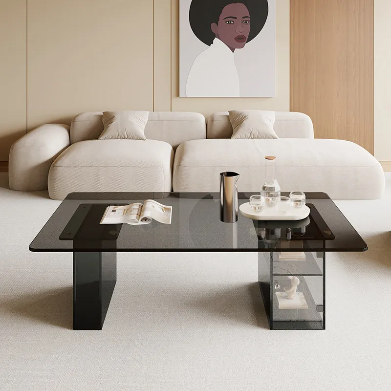 Nordic Italian Coffee Table Aesthetic Simple Modern Living Room Coffee Table Designer Minimalist Mesa Auxiliar Home Furniture