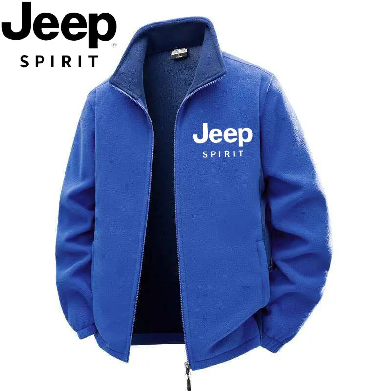 2026 Jeep Spirit High-Quality New Men's Hoodie, Premium Fleece Jacket, Sports Outdoor Clothing, Large Size