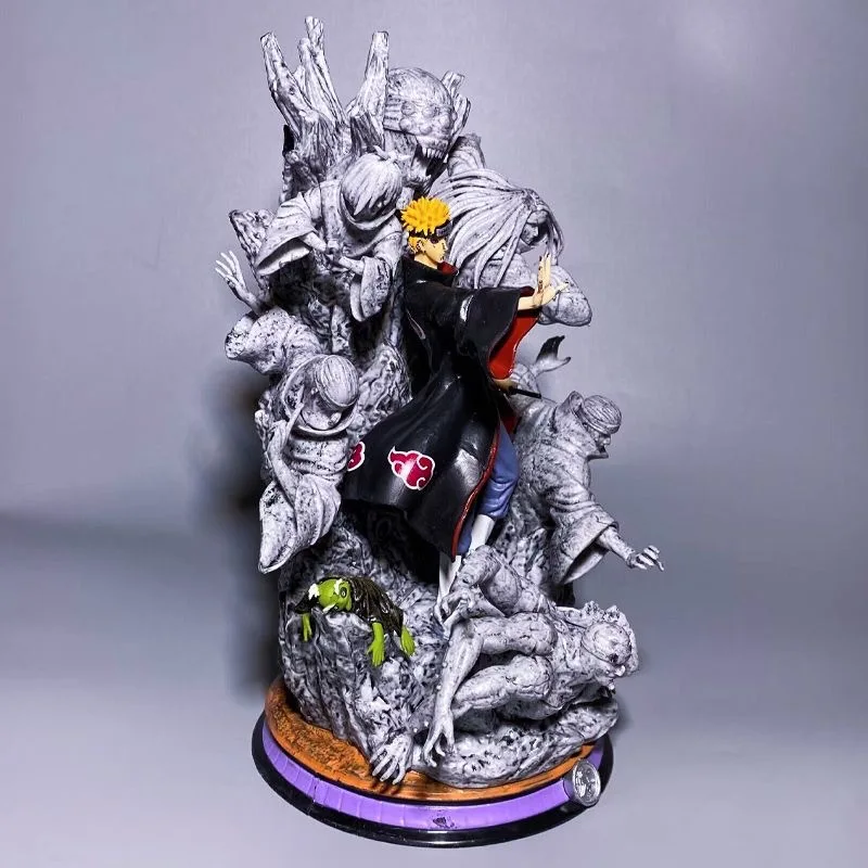 

Популярная аниме-фигурка Наруто: Пейн из Акацуки, статуэтка GK из ПВХ, модель, настольное украшение, коллекционная декоративная игрушка для стола