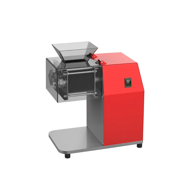 220V/1100W Electric Meat Slicer Desktop Small Slicing And Shredding Machine HJ-90 Multifunctional Automatic Meat Grinder