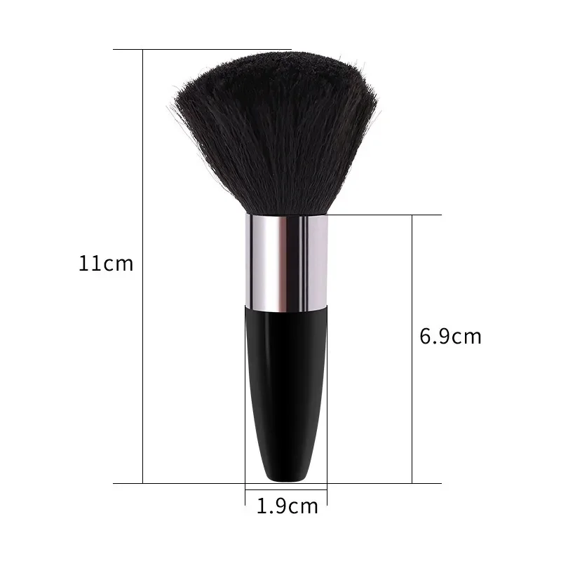 1PC Soft Neck Face Duster Barber Black Beard Brushes Hair Cleaning Hairbrush Salon Cutting Hairdressing Styling Makeup Tools