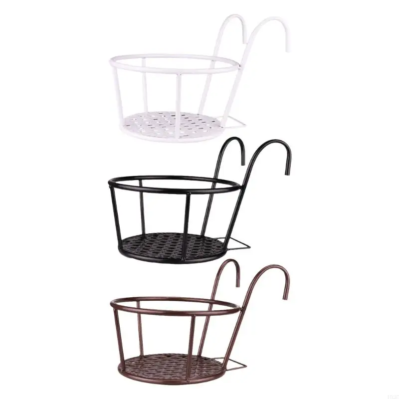 

Metal Wall Planter Holder Indoor Outdoor Use Adjustable Hanging Shelf For Plant 193C