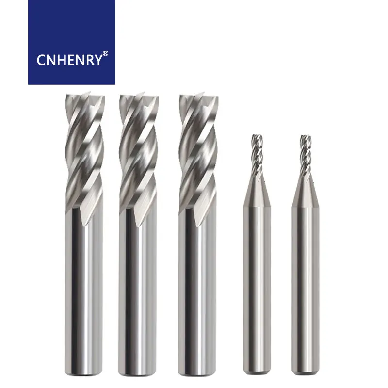 

1mm-20mm HSS Fully Ground End Mill 2/3/4 Flute Milling Cutter Straight Shank CNC Router Bit for Metal Steel Aluminum Tool