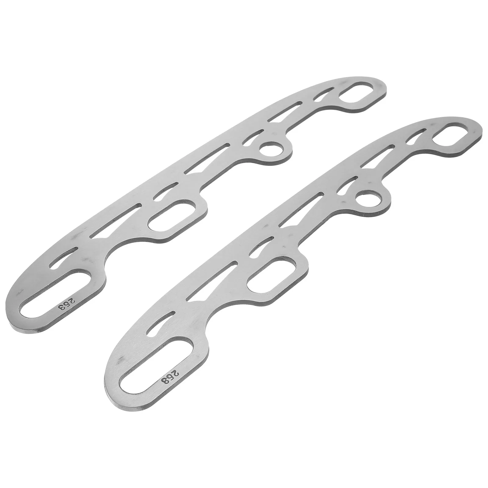 1Pair High Durability Metal Ice Skating Replacement Blades for Skating Shoes Hockey Figure Skates Not Easy to Deform Break