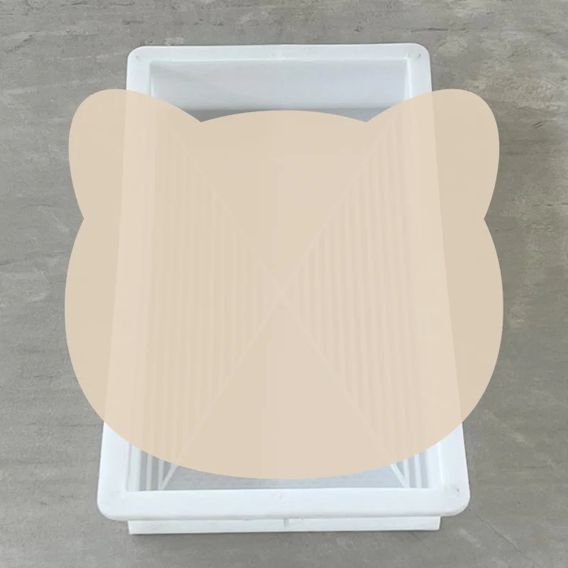 Concrete Tile Mold Non-Slip Antique Style 1Pcs Reusable Paver Mould for Courtyard Garden Patio DIY Floor Making Concrete Paver