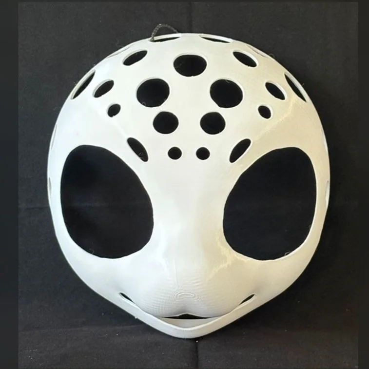 Fursuit Head Base Kemono Small Cute Skull  Furry DIY Head Embryo PETG 3D Printing Wearable Custom Cosplay Anime Accessories