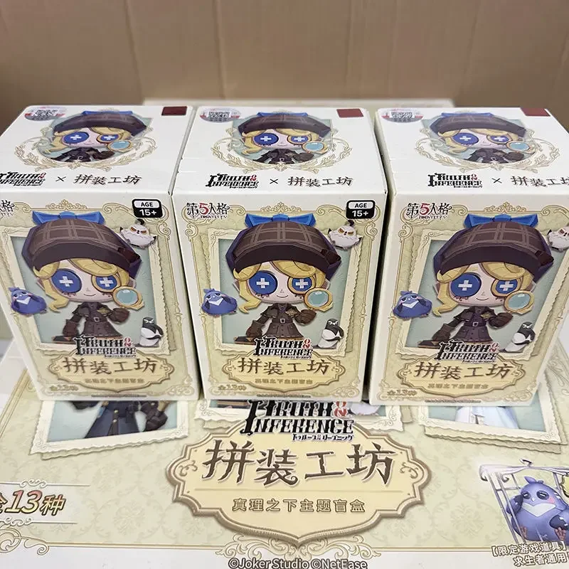 Original Identity 5 Figure Action Figure Truth Blind Box Game Anime White Noir Encore Prospector Lady Bella Decoration Toy Gifts