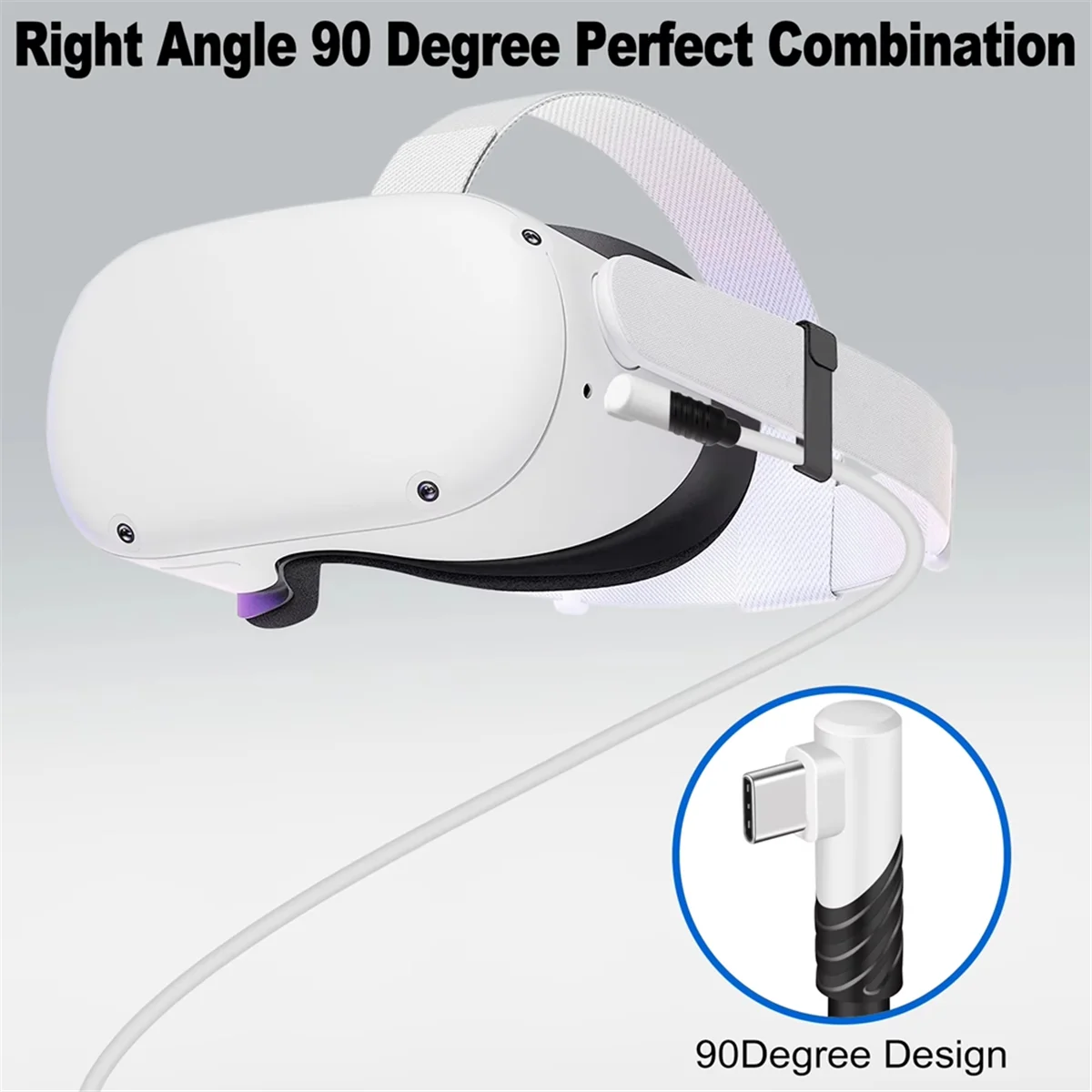 슈퍼 핫 타입 C VR 링크 케이블 USB C 데이터 케이블 오큘러스 퀘스트 1/2용