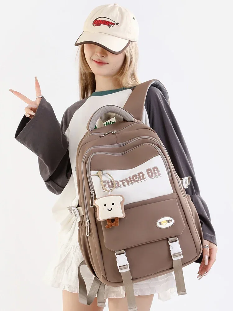 

Female Student Backpack, High School Student Backpack, Junior High School Student High-Capacity Japanese Girl Backpack