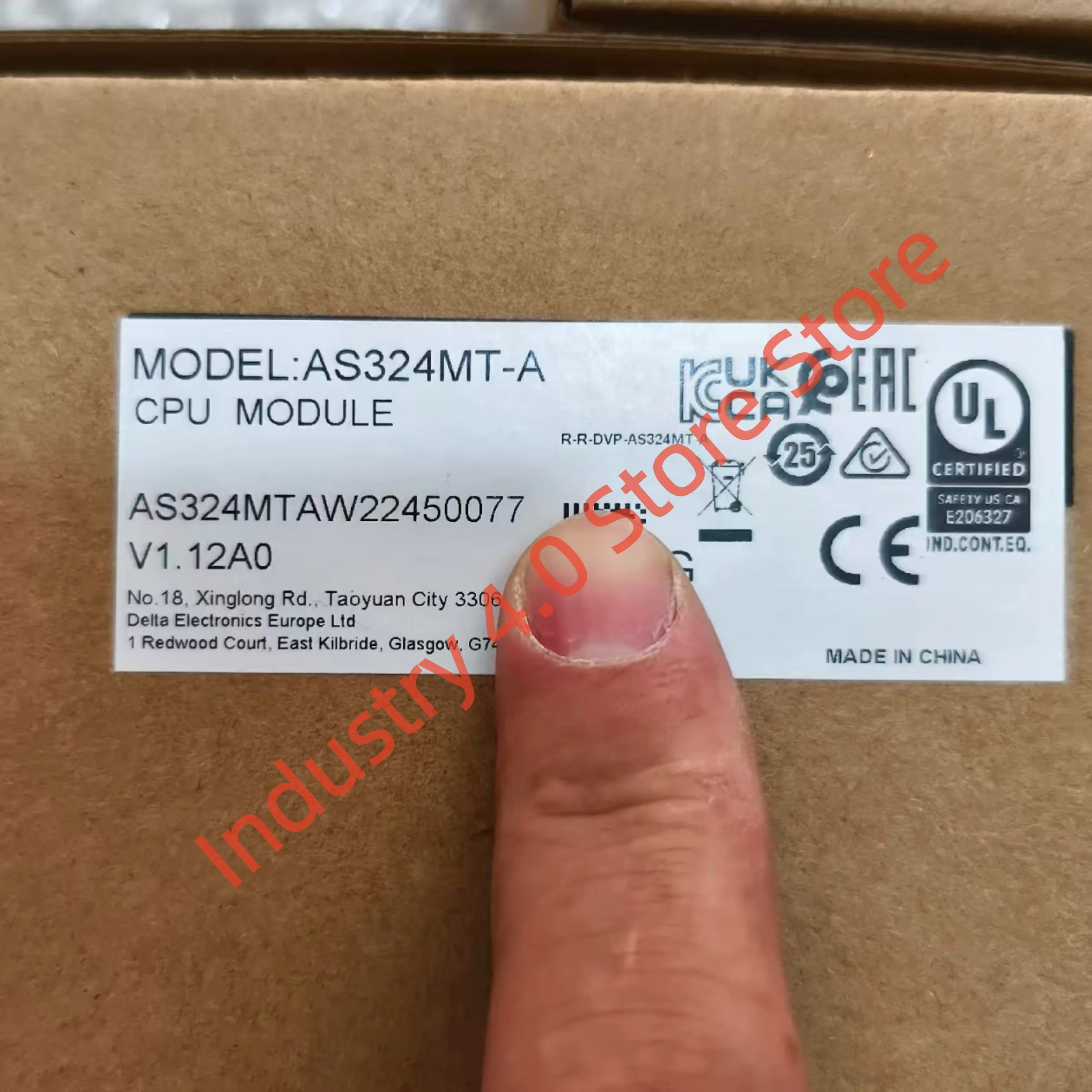 Modul PLC AS320T-B AS324MT-A baru dalam kotak