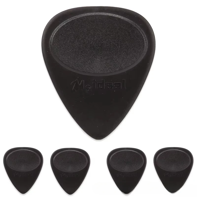 50 pçs/lote 0.46/0.55/0.6/0.7mm Palhetas Meideal Projetando Palhetas Elétricas Acústicas de Nylon para Acessórios de Guitarra