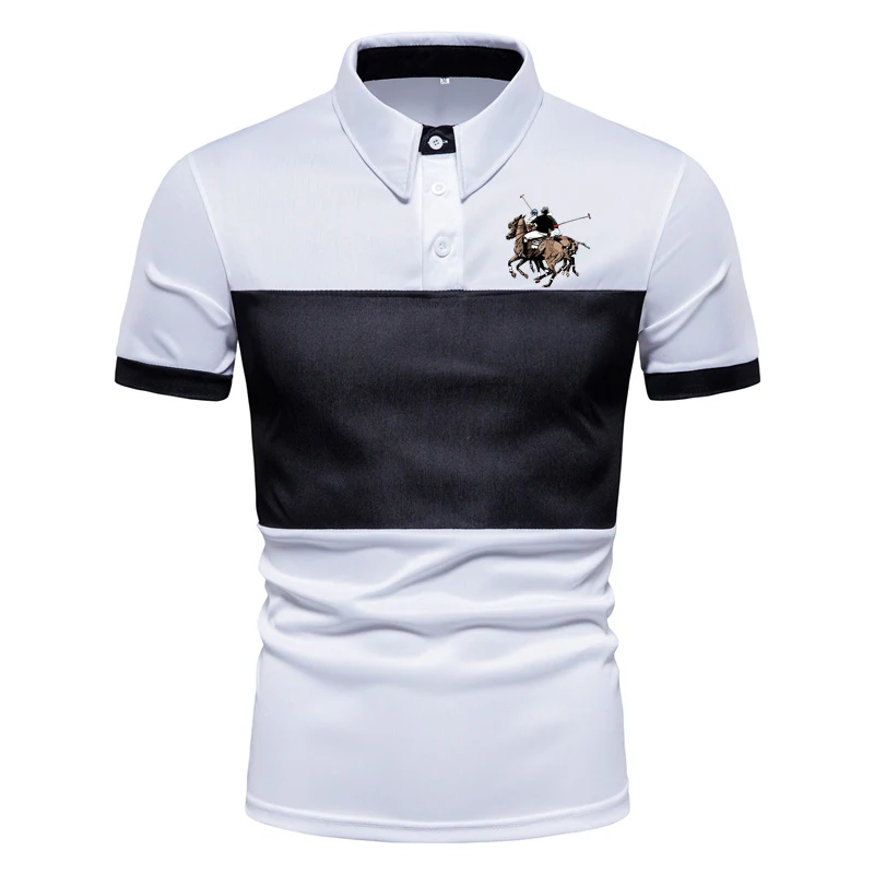 WWinterXDW-Polo à manches courtes pour homme, 20% coton, 80% polyester, nouvelle mode