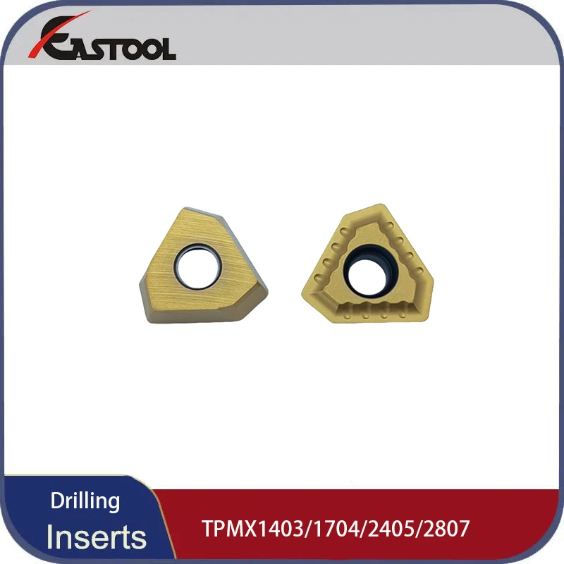 Cemented Carbide Inserts for Machining Tpmx1403-Rg/Tpmx1704-Rg/Tpmx2405-Rg/Tpmx2807-Rg Use for Deep Hole Drilling