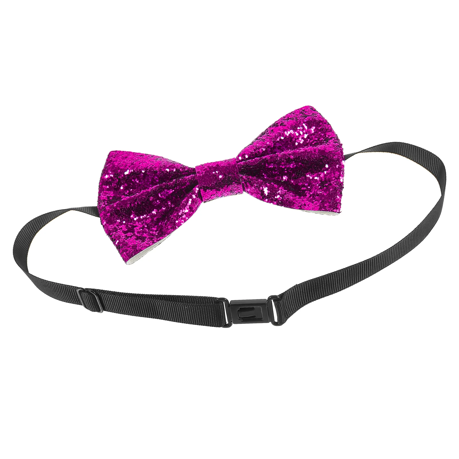 

Decorative Bow Tie Tuxedo Bowtie Pre-tied Bowtie Adjustable Bow Tie Glitter Bowtie for Men