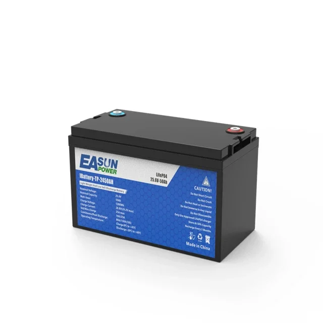 EASUN POWER 1200Wh 1280Wh 12V 24V 48V 50Ah Lithium Ion Battery Pack for Inverter Storage System