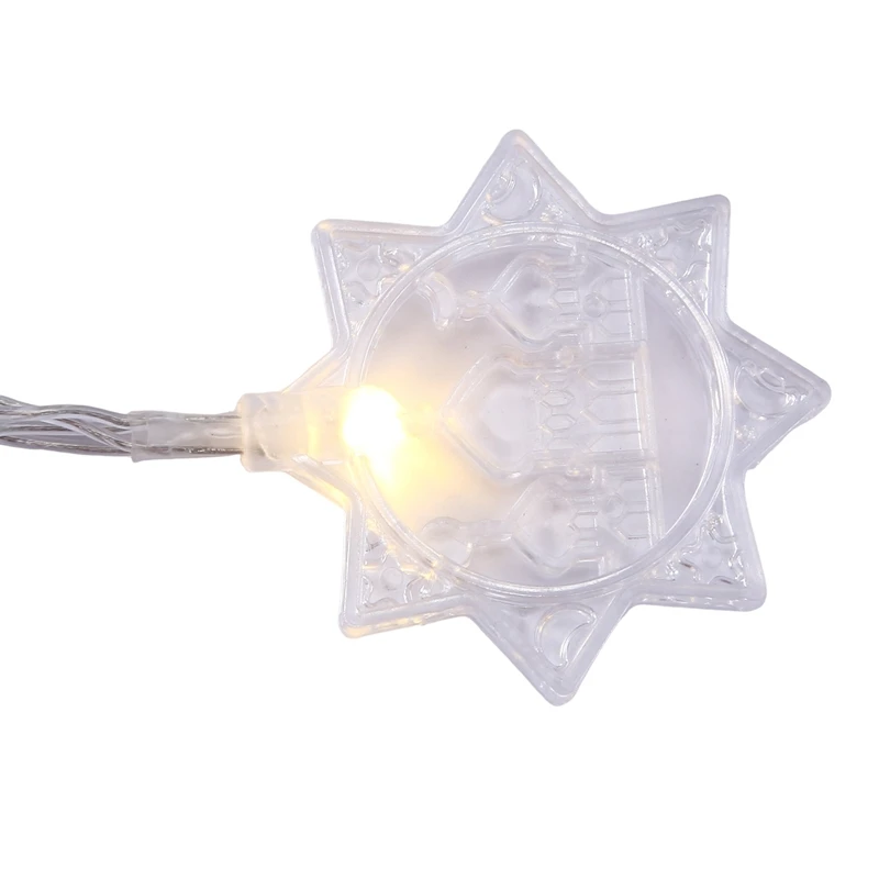 TOP USB Constant Light 6 Meters 40 Lamps Arab Eid Palace Lights Decorative Gulbang Festival Lights Colorful String Lights