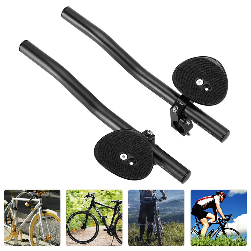 

1Set Matte Bike Front Rest Handle Durable Aluminum Alloy Safe Bike Handle Riding Supplies for Kids Riding Supplies