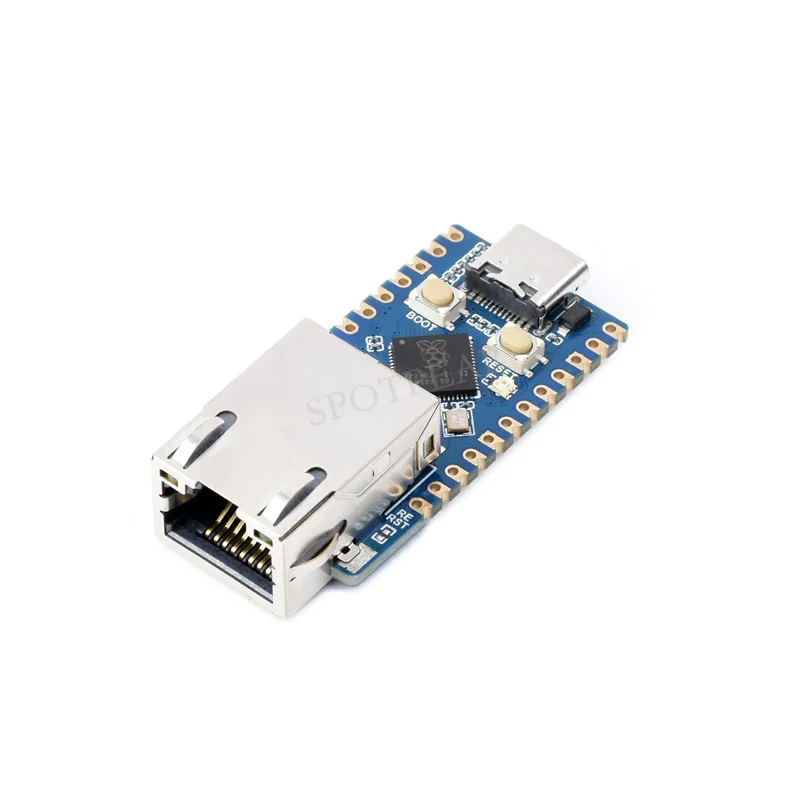 Raspberry Pi Pico RP2040-ETH Mini Development Board RP2040 Ethernet Port Module RP2040 Dual Core Processor