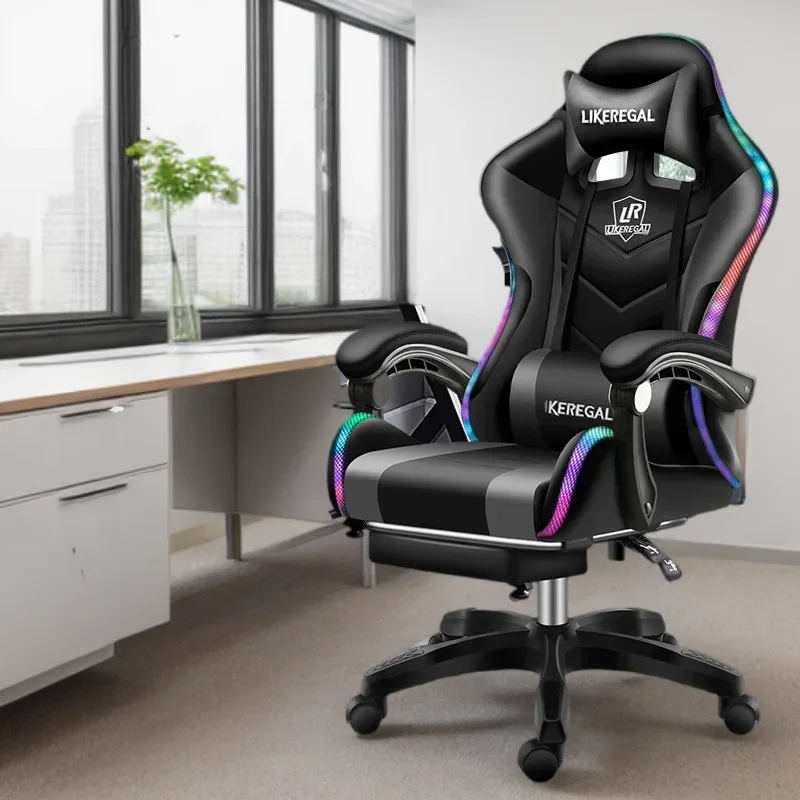 

Chaise Design Computer Armchair Comtable Office Chair Wheels Stool Swivel Room Armchairs Gamer Work Furniture Home Silla Relax