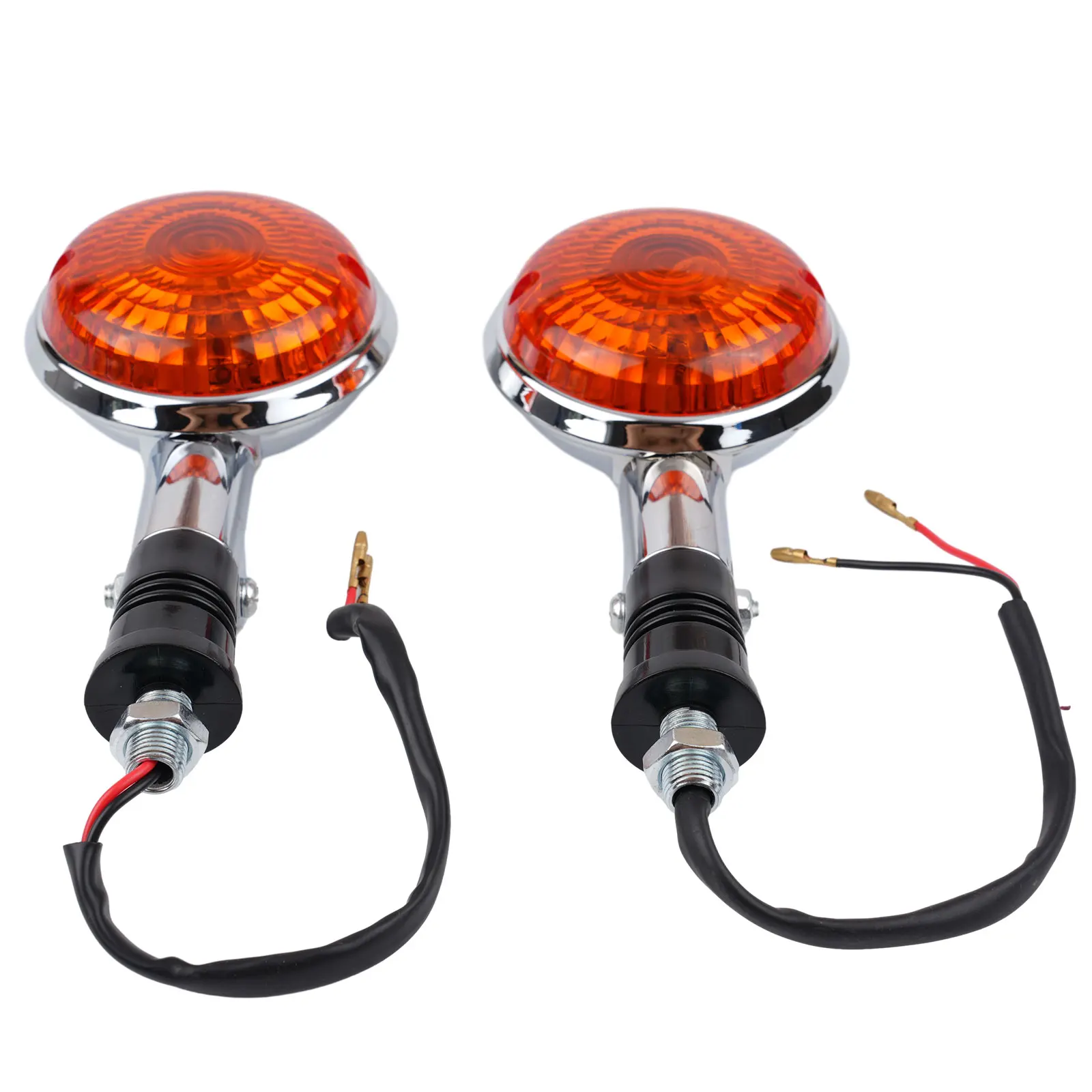 Parts Turn Signal Lights For Virago For Vmax 1200 Lens Pair Replacement Accessories Amber Blinker High Quality