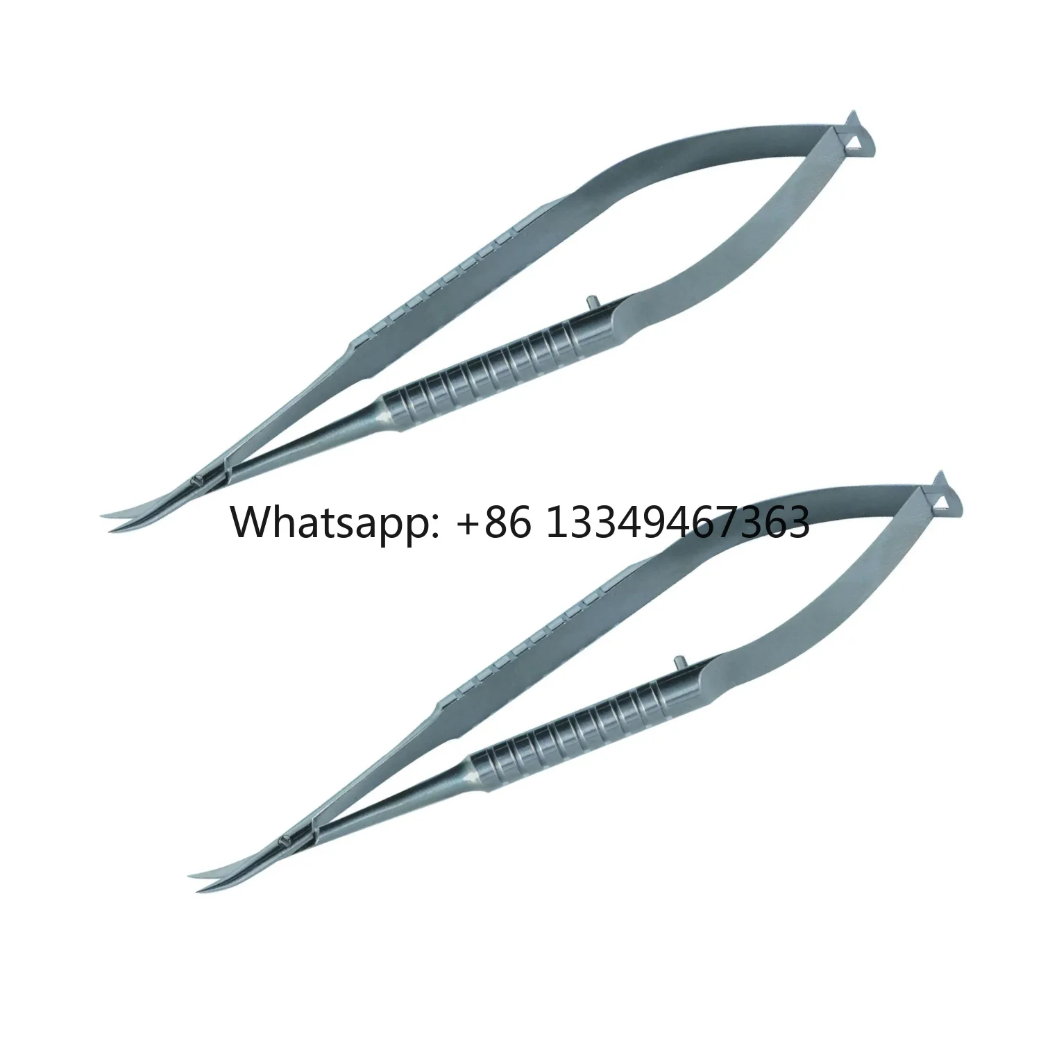 Curved Corneal Scissors for Corneal Transplant and Suture Cutting Reusable Eye Surgical Scissors
