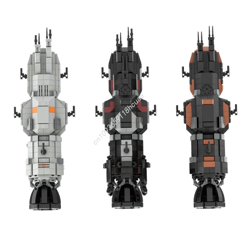 1549 قطعة MOC جميع Rocites حزمة Roci S4 MCRN Tachi نموذج اللبنات وحدات ألعاب تعليمية هدايا عيد الميلاد