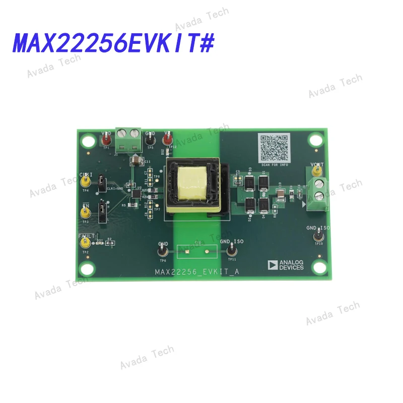 

Avada Tech MAX22256EVKIT# EVkit for Compact 36V H-Bridge Transformer Driver for Isolated supplies